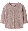 Name It Cardigan - Strik - NbfRolia - Keepsake Lilac