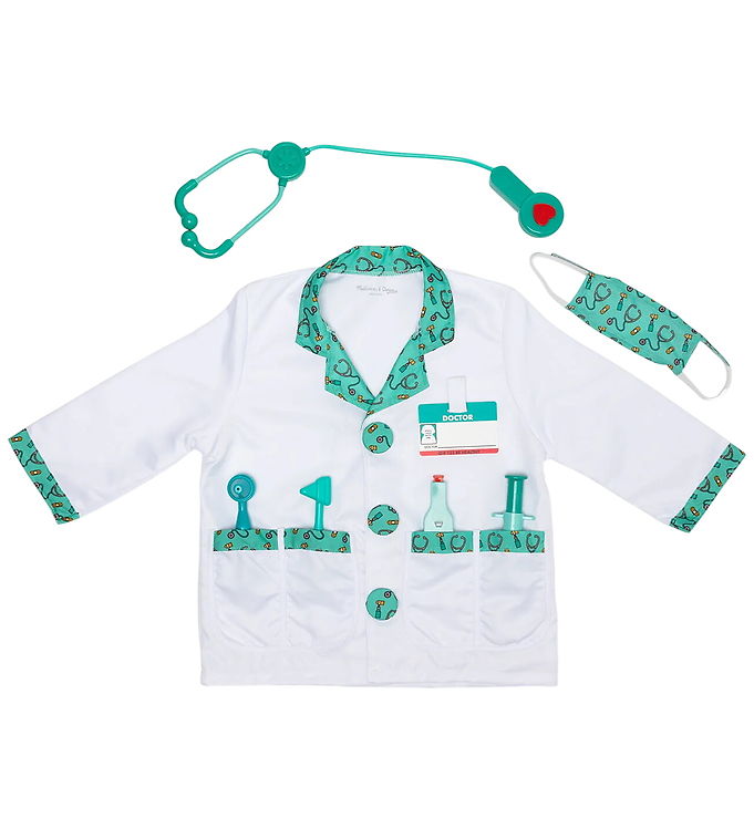 Melissa & Doug Udklædning - Doktor-sæt - 8 Dele