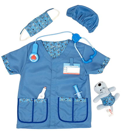 Melissa & Doug Udklædning - Dyrlæge-sæt - 8 Dele Melissa & Doug Udklædning - Dyrlæge-sæt - 8 Dele