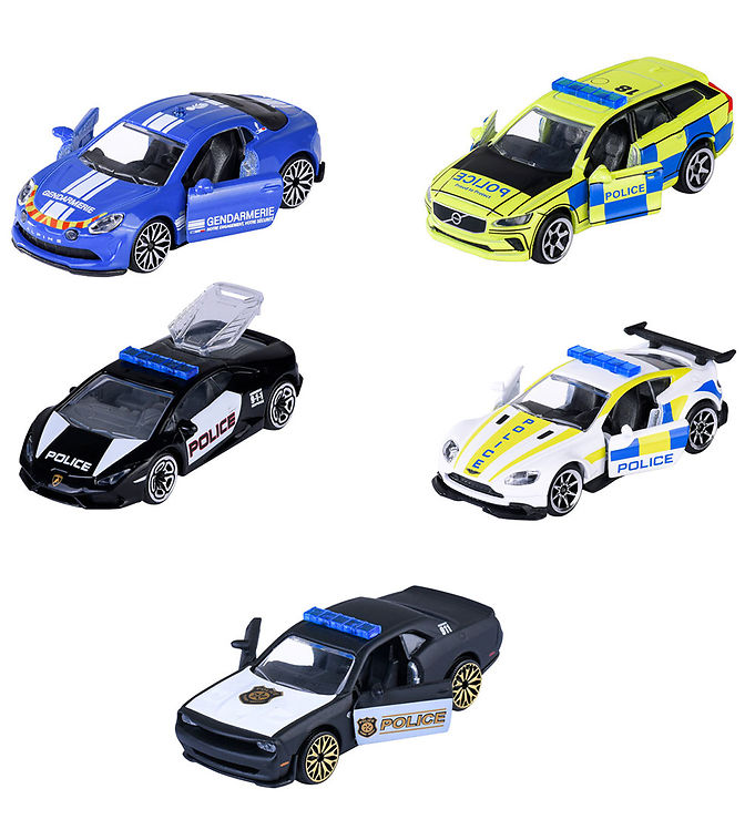 Majorette Biler - 5-pak - Rescue World