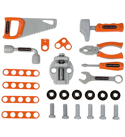 Black & Decker Legetøj - Værktøjsbord - 25 dele Black & Decker Legetøj - Værktøjsbord - 25 dele