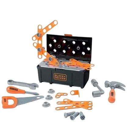 Black & Decker Legetøj - Værktøjskasse - 34 dele