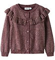 Name It Cardigan - Strik - NmfRefraja - Burgundy
