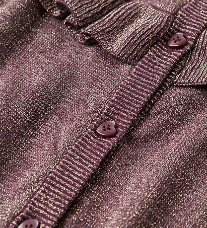 Name It Cardigan - Strik - NmfRefraja - Burgundy