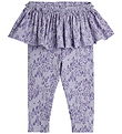 Mini Rodini Leggings - Leopard - AOP - Purple Mini Rodini Leggings - Leopard - AOP - Purple