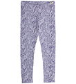 Mini Rodini Leggings - Leopard - AOP - Purple Mini Rodini Leggings - Leopard - AOP - Purple