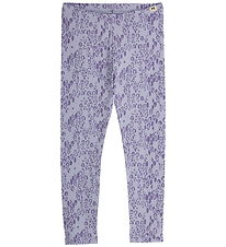 Mini Rodini Leggings - Leopard - AOP - Purple Mini Rodini Leggings - Leopard - AOP - Purple