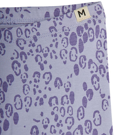 Mini Rodini Leggings - Leopard - AOP - Purple