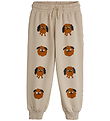 Mini Rodini Sweatpants - Doggies - Beige Mini Rodini Sweatpants - Doggies - Beige