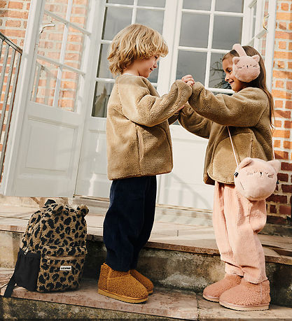 Liewood Skuldertaske - Dianne - Plys - Cat - Pale Tuscany