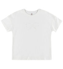 Kids Only - T-shirt - KogKate - O-Neck Pearl Top - Cloud Dancer/ Kids Only - T-shirt - KogKate - O-Neck Pearl Top - Cloud Dancer/