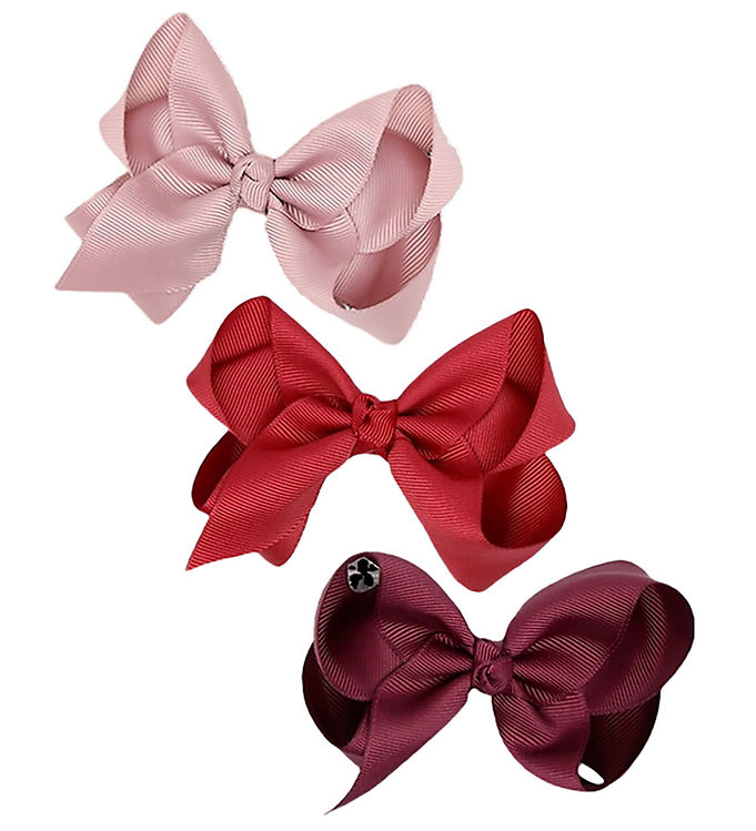 Hust and Claire Hårsløjfer - 3-pak - 10,5 cm - HCFanetha - Teabe