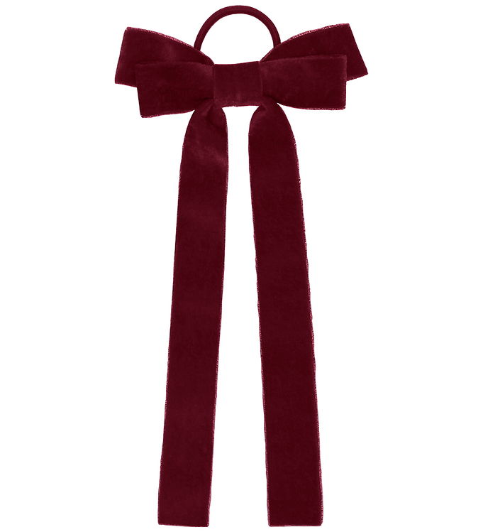 Hust and Claire Hårelastik m. Sløjfe - HCFina - Teaberry