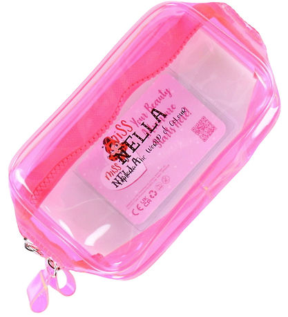 Miss Nella Makeup Bag w. Contents - Pink Glamorous Picks