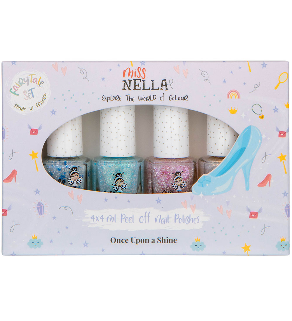 Miss Nella Nagellack - 4er-Pack - Pastel - Miss Nella - One Size - Nagellack