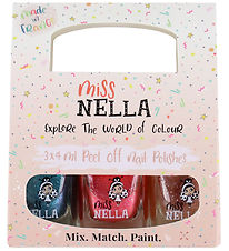 Miss Nella Neglelak - 3-pak - Glade Farver Miss Nella Neglelak - 3-pak - Glade Farver