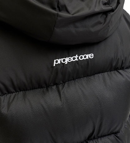 Jack & Jones Dynejakke - Long - JcoUnion - Black