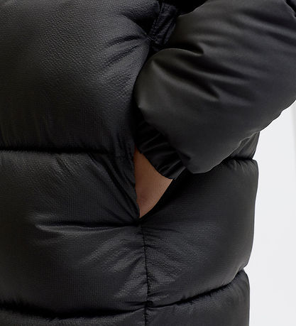 Jack & Jones Dynejakke - Long - JcoUnion - Black
