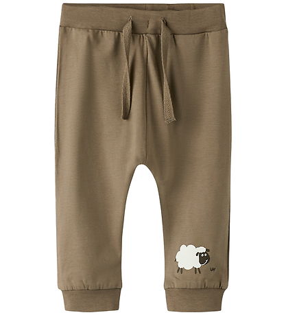 Name It Bukser - NbmVobbi - Walnut/Sheep