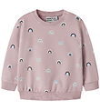 Name It Sweatshirt - NbfVimone - Keepsake Lilac/Rainbow