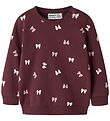 Name It Sweatshirt - NbfVimone - Burgundy/Bow