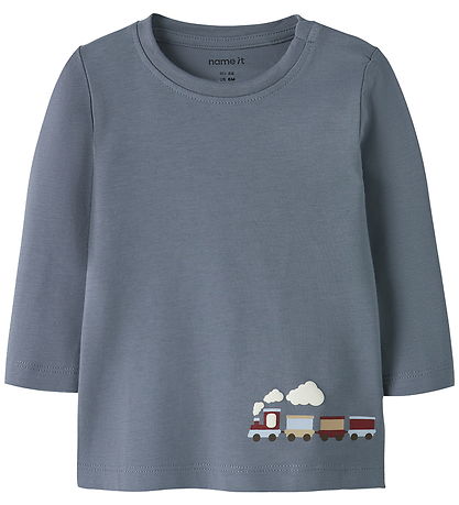 Name It Bluse - NbmVobbi - Flint Stone/Train