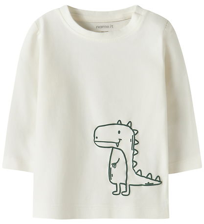 Name It Bluse - NbmVobbi - Cloud Dancer/Dino