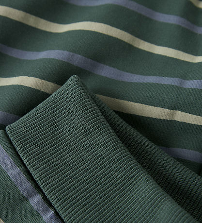 Name It Sweatpants - NbmVimmer - Bistro Green/Stripes