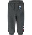 Name It Sweatpants - NmmVoltinus - Dark Grey Melange/Cars