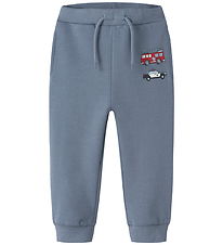 Name It Sweatpants - NmmVoltinus - Flint Stone/Fire Truck