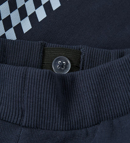 Name It Sweatpants - NmmVoltinus - Navy Blazer/Check Flag