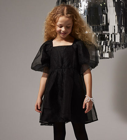 Name It Kjole - NkfRulla - Polyester - Black