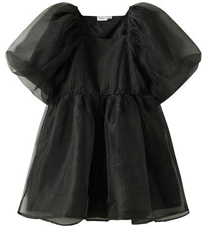 Name It Kjole - NkfRulla - Polyester - Black
