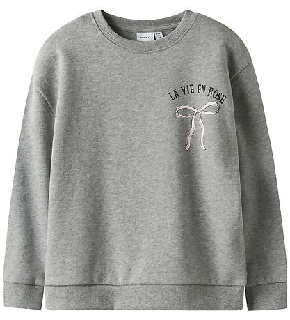 Name It Sweatshirt - NkfRastin - Grey Melange