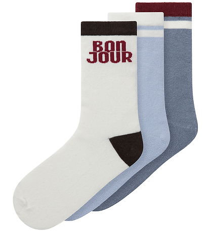 Name It Strømper - 3-pak - NkmRuben - Kentucky Blue
