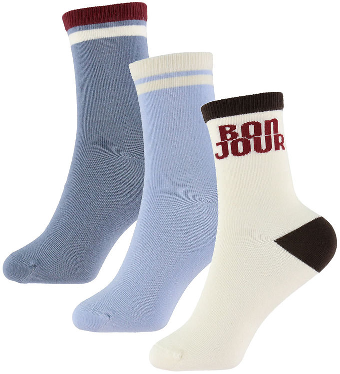 Name It Strømper - 3-pak - NkmRuben - Kentucky Blue