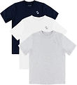 Abercrombie & Fitch T-shirt - 3-Pack - Navy Blazer