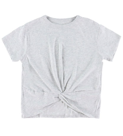 Abercrombie & Fitch T-shirt - 3-pak - Hviv/Sort/Gråmeleret m. Kn