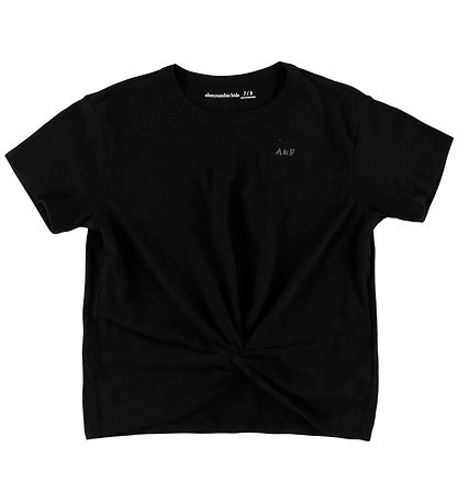 Abercrombie & Fitch T-shirt - 3-pak - Hviv/Sort/Gråmeleret m. Kn