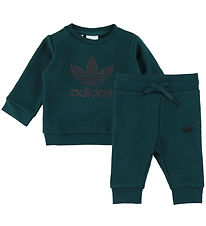adidas Originals Sweatsæt - Crew - Aurivy/Black