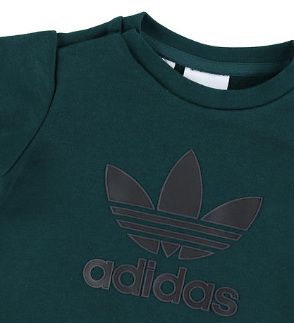 adidas Originals Sweatsæt - Crew - Aurivy/Black adidas Originals Sweatsæt - Crew - Aurivy/Black