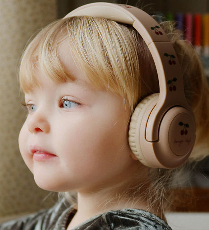 Konges Sløjd Høretelefoner - Trådløs - 85db - Cherry Blush Konges Sløjd Høretelefoner - Trådløs - 85db - Cherry Blush