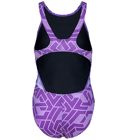 Arena Badedragt - Escape - Sort/Team Purple