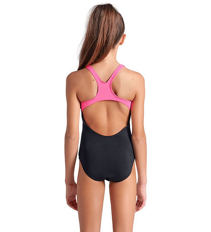 Arena Badedragt - Poseidonia - Sort/Pink