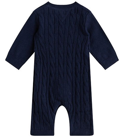 Tommy Hilfiger Heldragt - Strik - Cable - Dark Night Navy