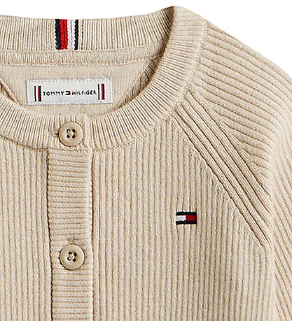 Tommy Hilfiger Cardigan - Regular - Gulf Sand/Beige