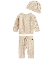 Tommy Hilfiger Gaveæske - Bukser/Cardigan/Hue - Cable - Gulf San