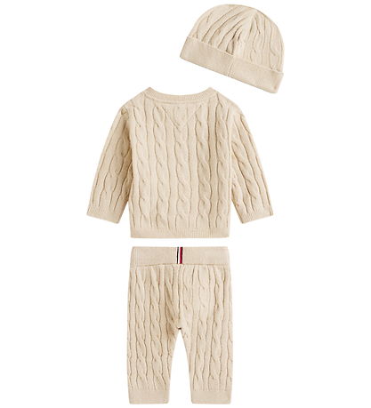 Tommy Hilfiger Gaveæske - Bukser/Cardigan/Hue - Cable - Gulf San