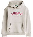 Tommy Hilfiger Hoodie - Mid Grey/Heather Grey