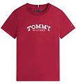 Tommy hilfiger T-shirt - Monotype - Rich Cherrry/Purple